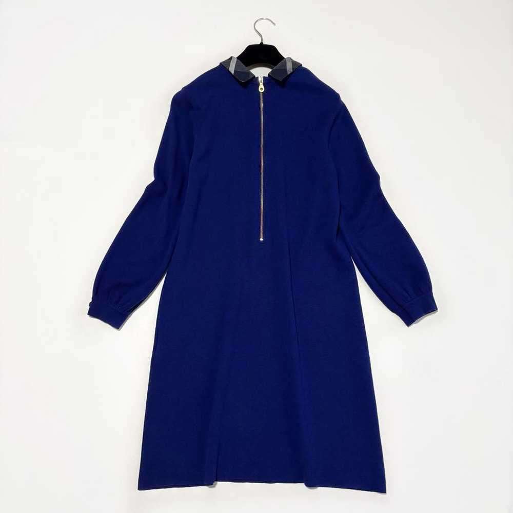 Blue Label Crestbridge Collared Knit Dress Blue S… - image 5