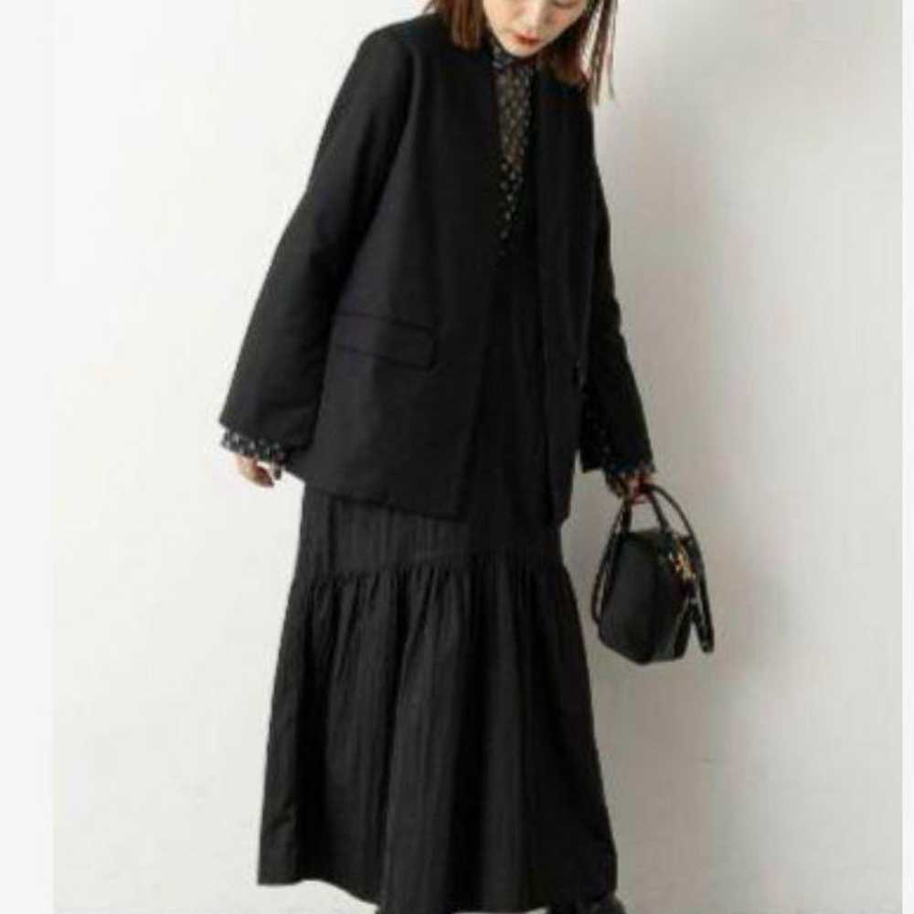 Omekashi Taffeta Gathered Jumper Skirt - image 2