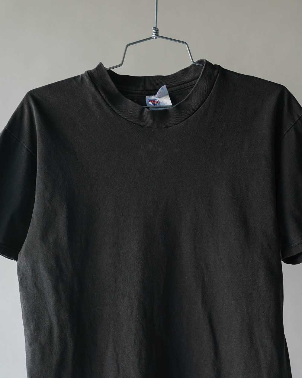 90's Hanes Black Tee - Medium - image 2