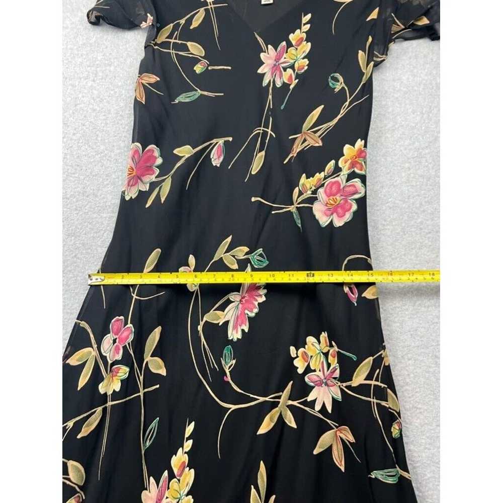 Vintage Talbots Midi Dress Womens 14 Floral Whims… - image 11