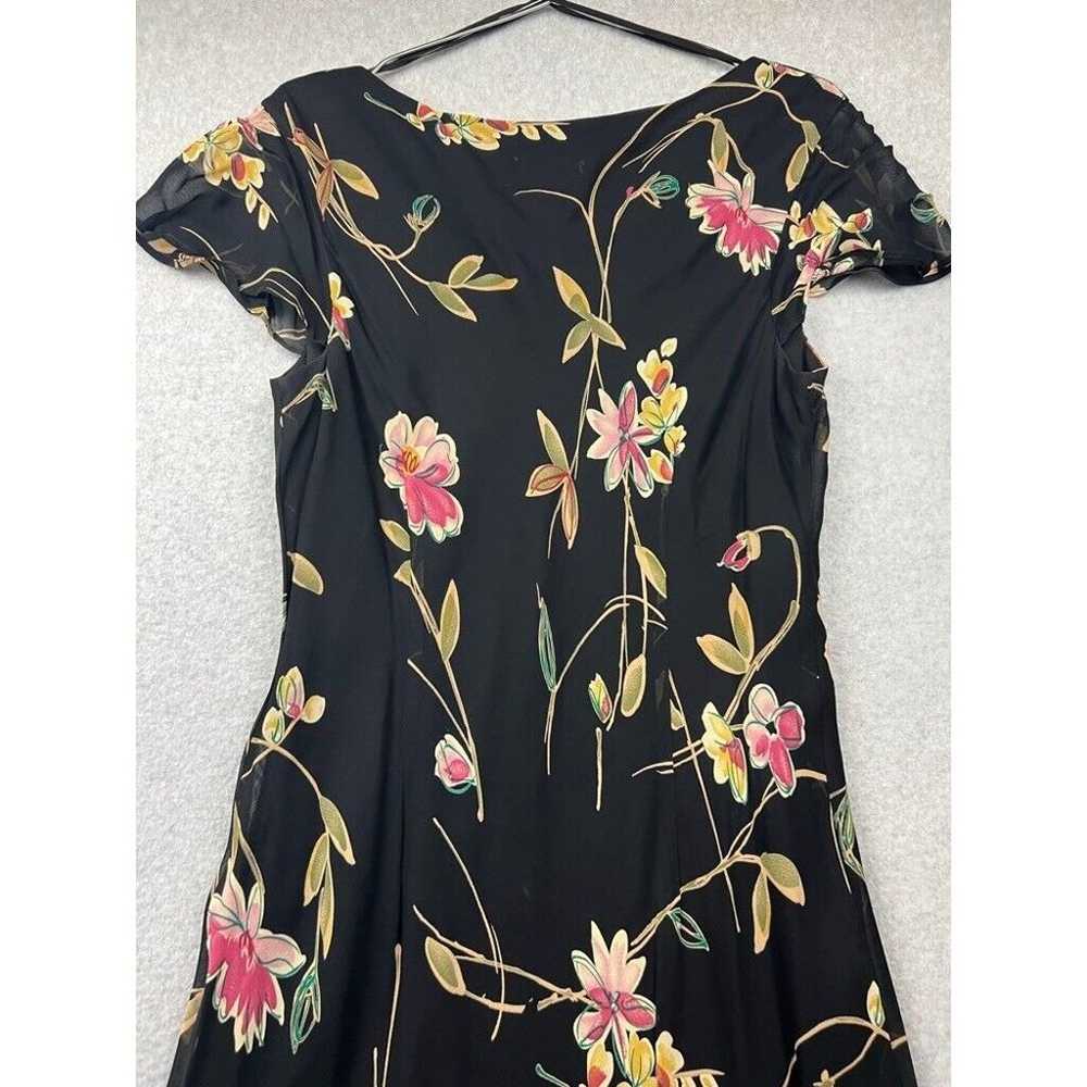 Vintage Talbots Midi Dress Womens 14 Floral Whims… - image 4