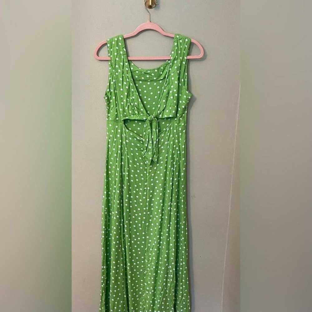 Vintage Tower Hill Collection Dress Size 12 - Gre… - image 2