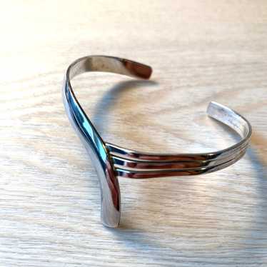 Sterling Silver Cuff Bracelet 925