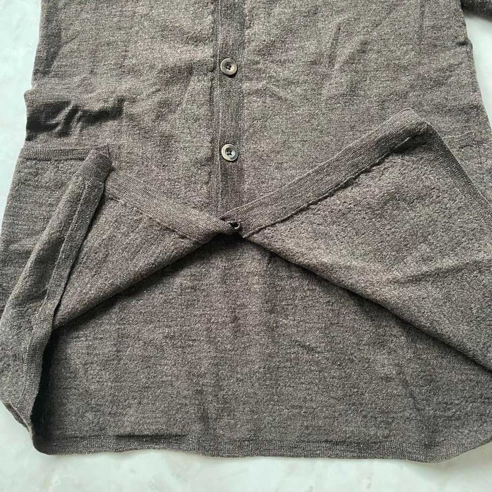 [Beautiful condition] 45R Long Cardigan 100% Wool… - image 6