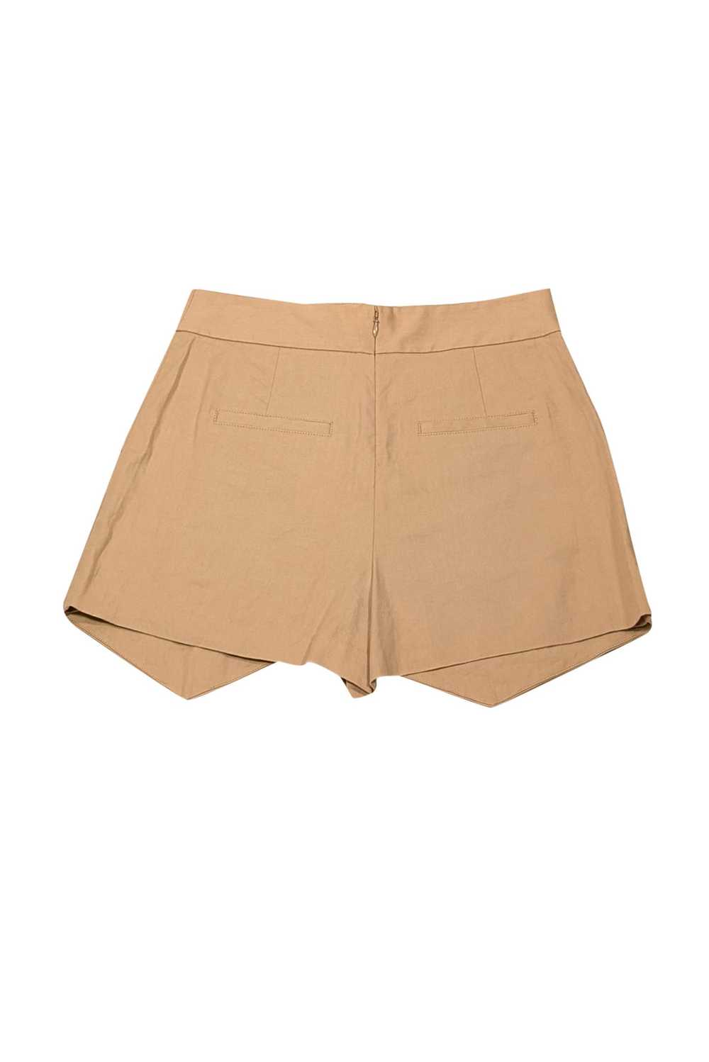 Veronica Beard - Khaki Linen Blend Skort Sz 8 - image 2