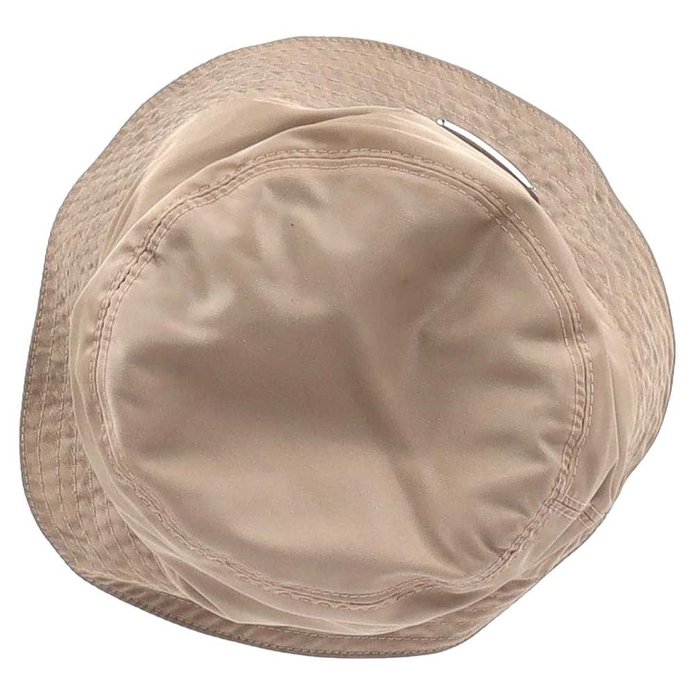 Product Details Prada Beige Logo Plaque Bucket Hat - image 4