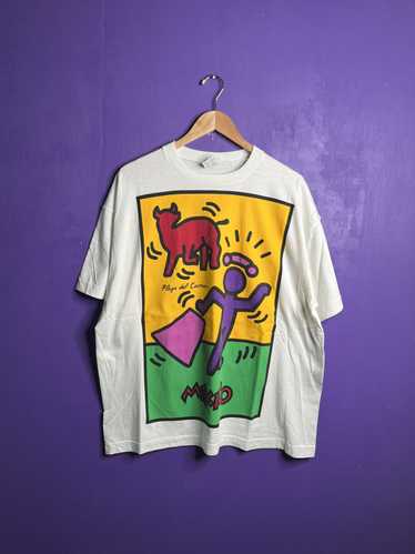 Art × Vintage Vintage 90s Keith Haring style Mexic