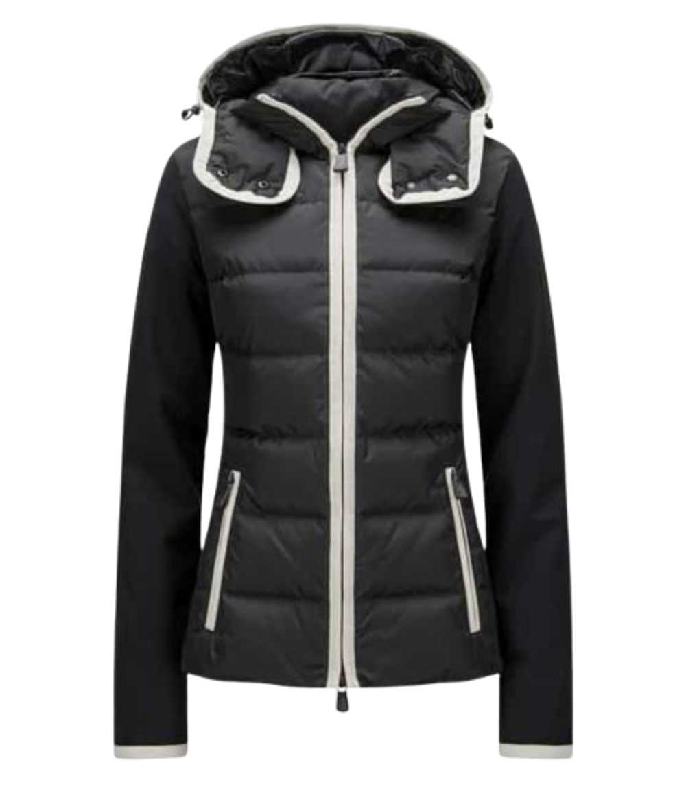 Product Details Moncler Black Grenoble Padded Zip… - image 1