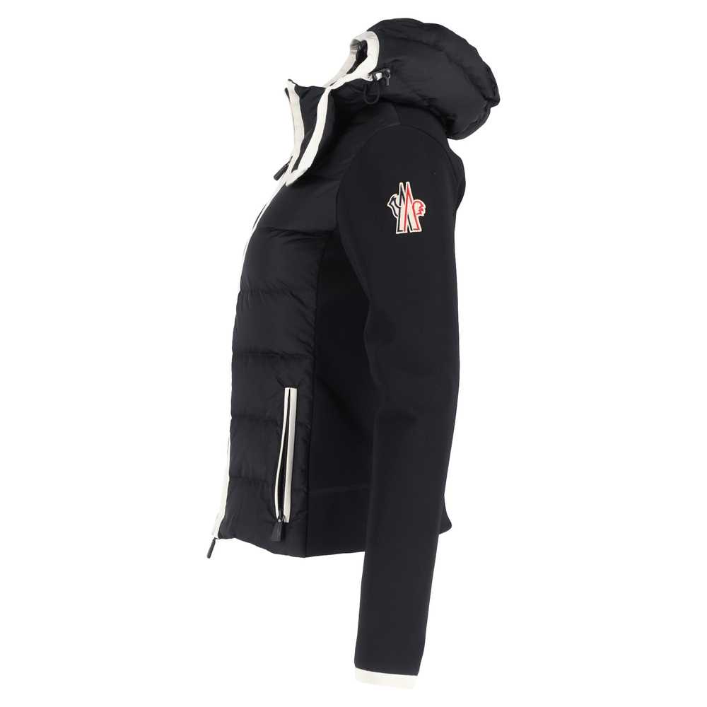 Product Details Moncler Black Grenoble Padded Zip… - image 3