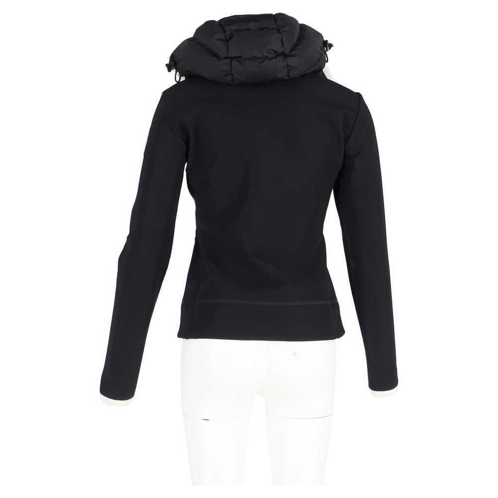 Product Details Moncler Black Grenoble Padded Zip… - image 7