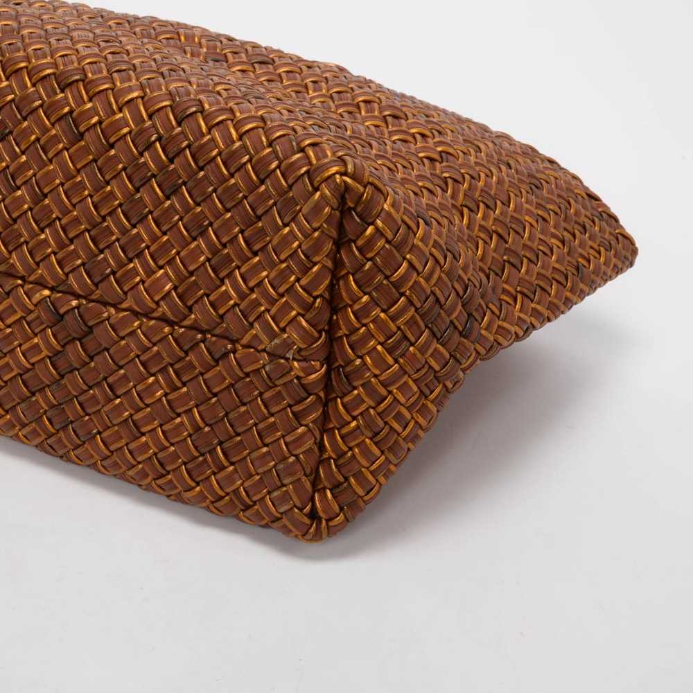 Bottega Veneta Bronze Intrecciato Medium Cabat To… - image 11