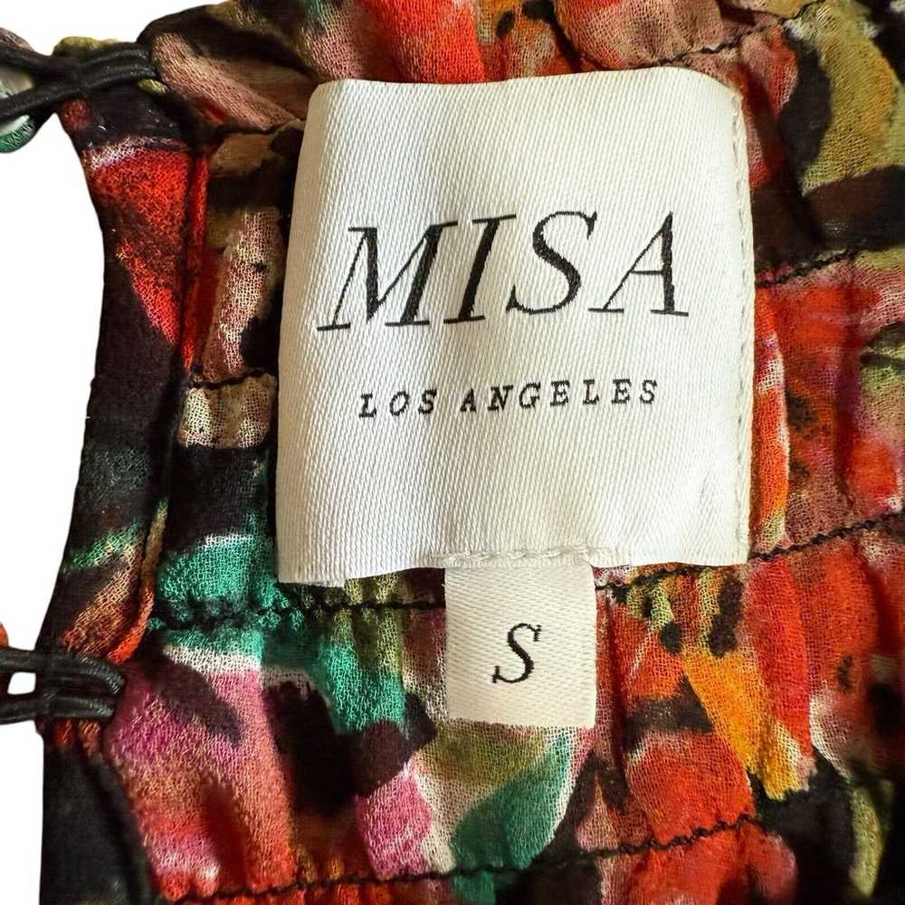 Misa Los Angeles Marin dress lorena Floral Long S… - image 6