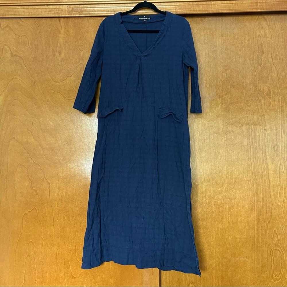 Pomander Place Tuckernuck Navy Carolina Caftan Dr… - image 1