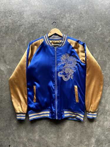 ジャケット・アウター vintage beroa sukajan Vintage Sukajan Souvenir Tiger Head Bomber Jacket Medium
