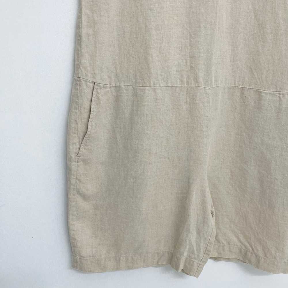 Eileen Fisher Organic Linen Relaxed Romper/Jumpsu… - image 10