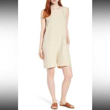 Eileen Fisher Organic Linen Relaxed Romper/Jumpsu… - image 1