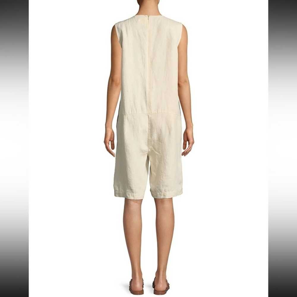 Eileen Fisher Organic Linen Relaxed Romper/Jumpsu… - image 5