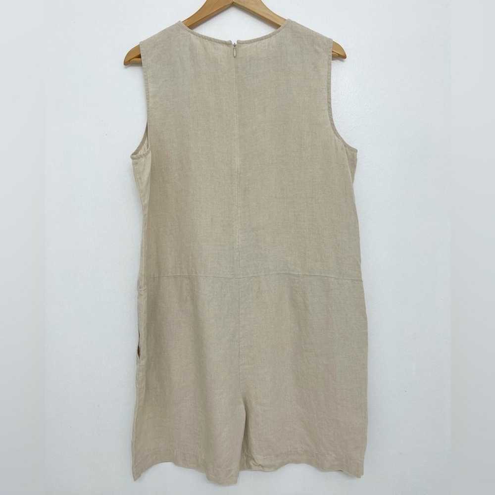 Eileen Fisher Organic Linen Relaxed Romper/Jumpsu… - image 9