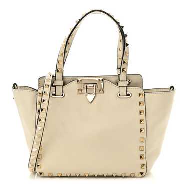 VALENTINO GARAVANI Vitello Mini Rockstud Tote Ivor