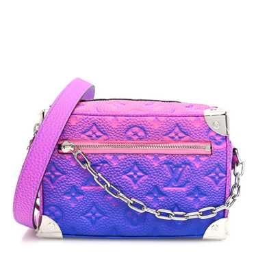 LOUIS VUITTON Taurillon Illusion Mini Soft Trunk … - image 1