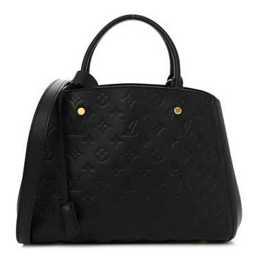 LOUIS VUITTON Empreinte Montaigne MM Black