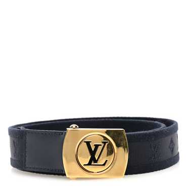 LOUIS VUITTON Canvas Monogram LV Cut Belt 90 36 N… - image 1