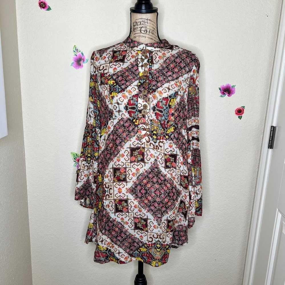 Ivy Jane Bohemian Shirt Dress - image 1