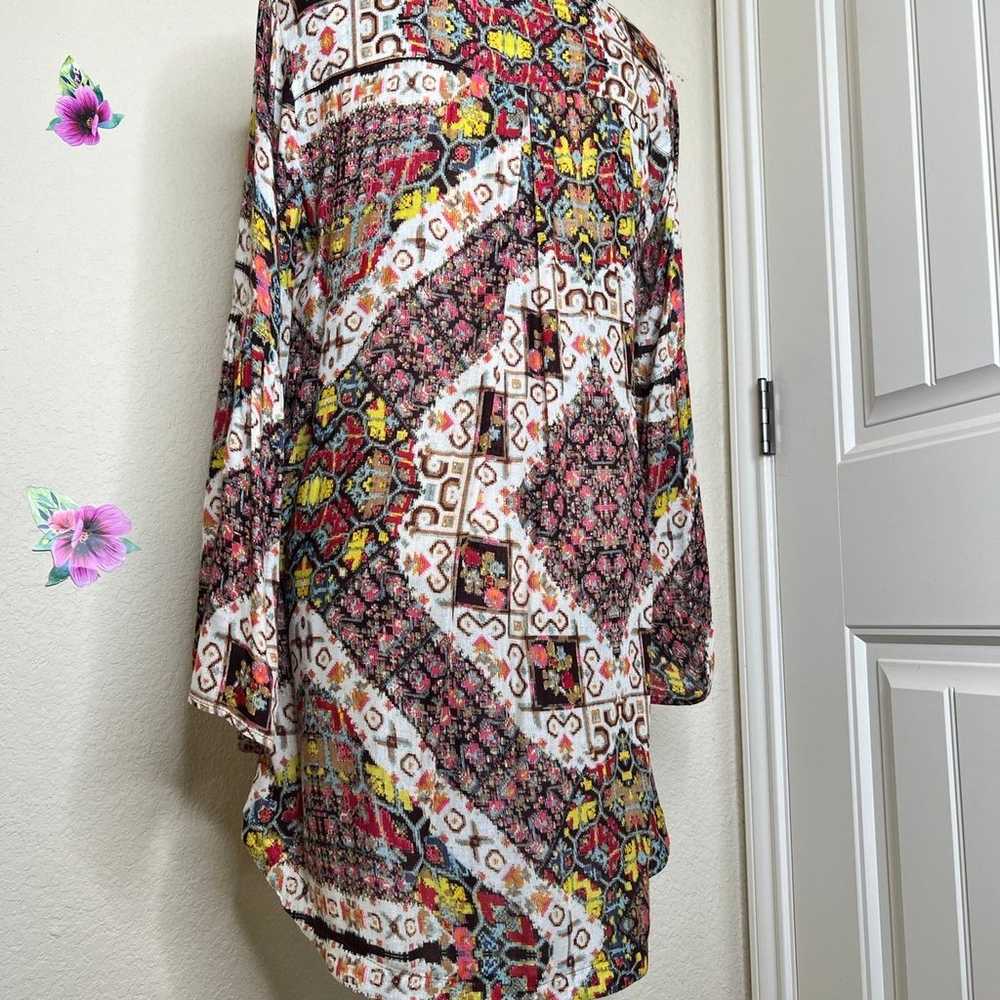 Ivy Jane Bohemian Shirt Dress - image 9