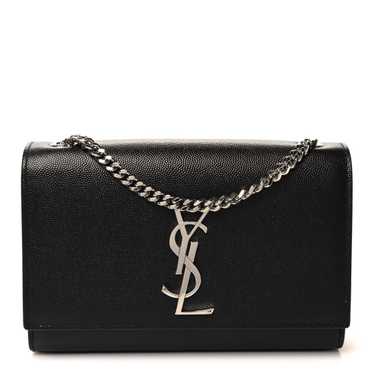 SAINT LAURENT Grain De Poudre Small Monogram Kate… - image 1