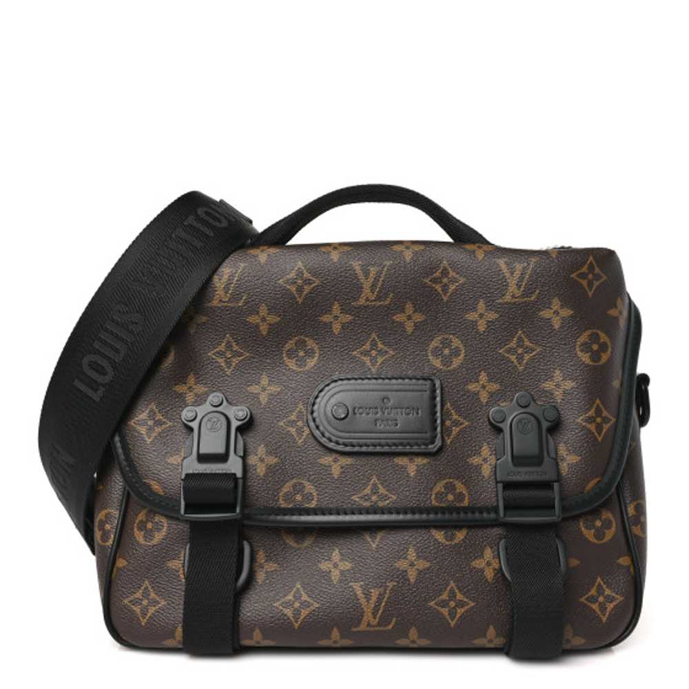 LOUIS VUITTON Monogram Macassar LV Trail Messenger - image 1