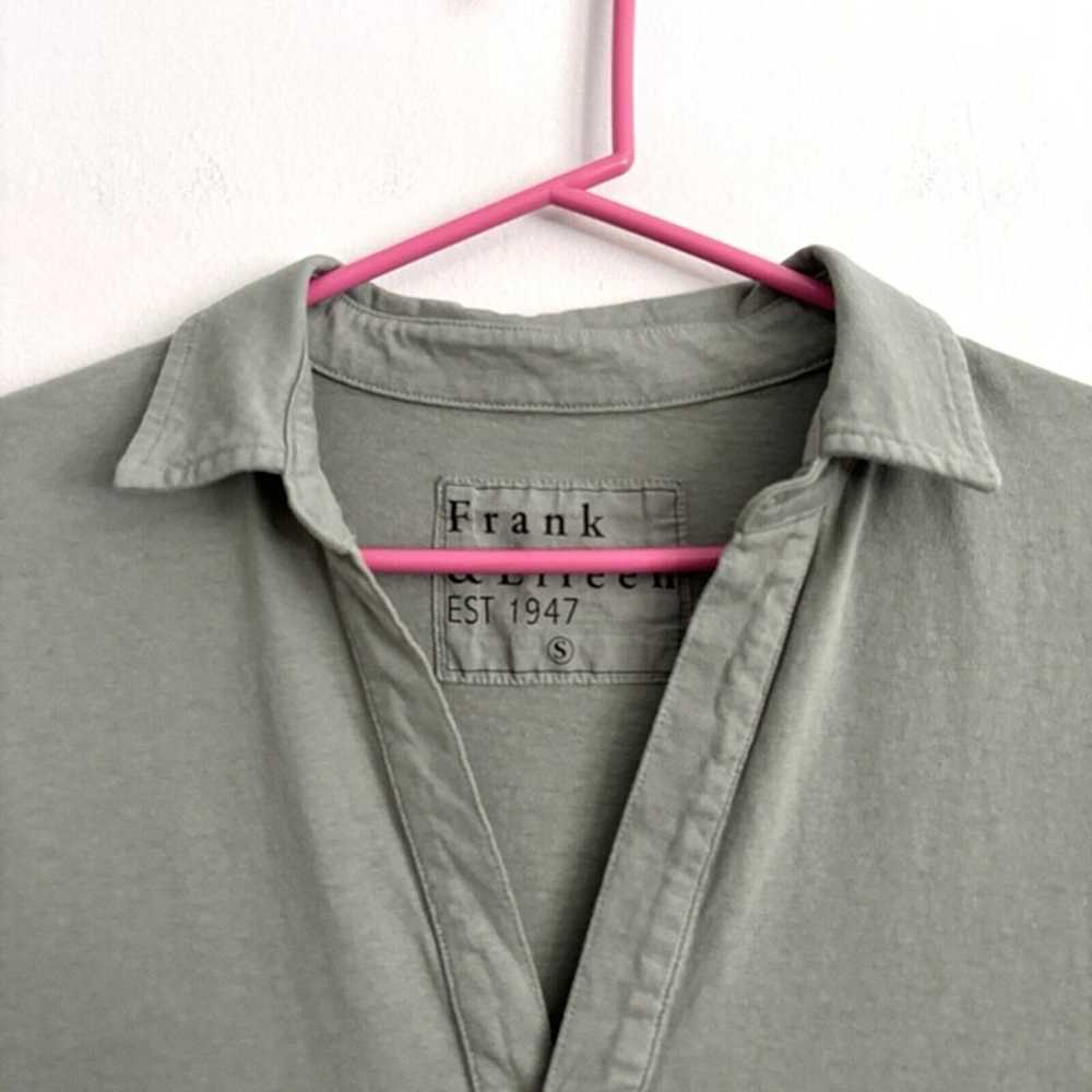 Frank & Eileen Tee Lab Green Nicole Popover Henle… - image 4