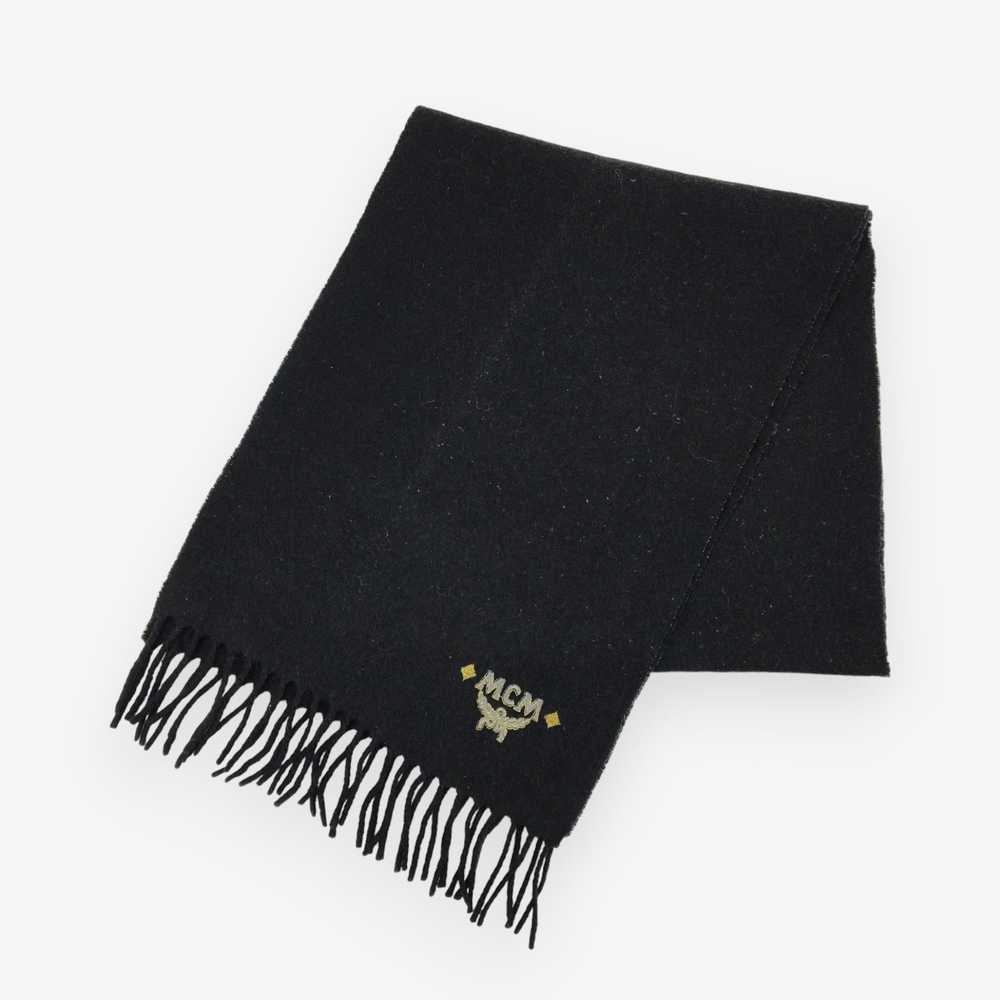 MCM × Vintage Vintage 90s MCM Scarf Muffler Wool … - image 1