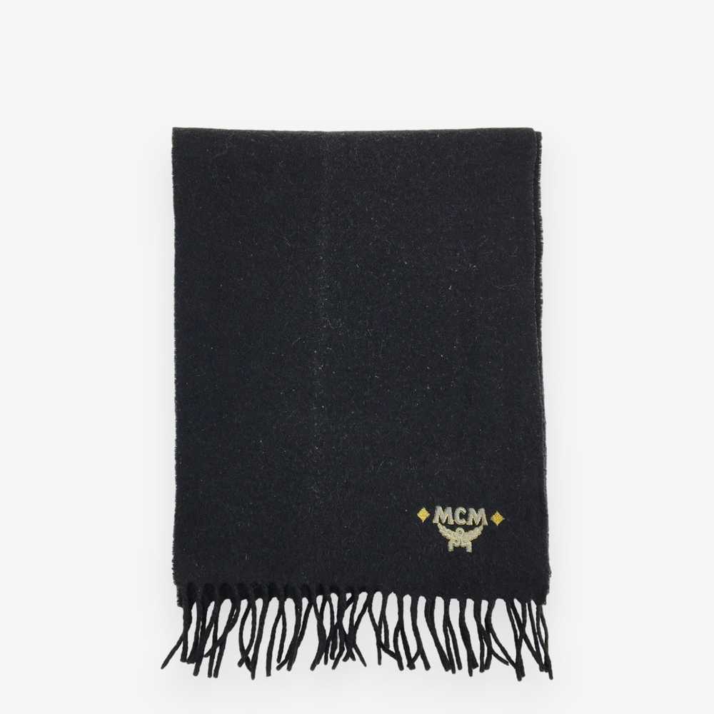 MCM × Vintage Vintage 90s MCM Scarf Muffler Wool … - image 2