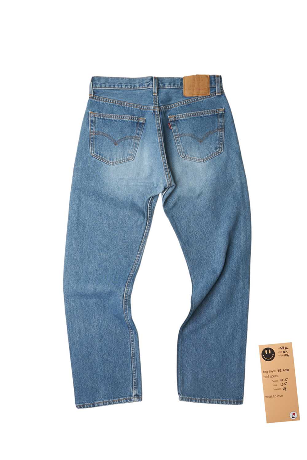 VINTAGE LEVI denim - 501K - image 3