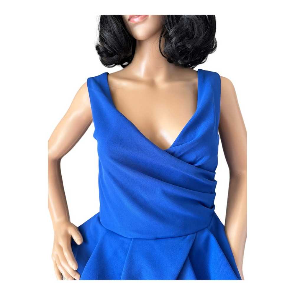 Retro 70's jumpsuit Deep v neck Ruffled super spl… - image 7