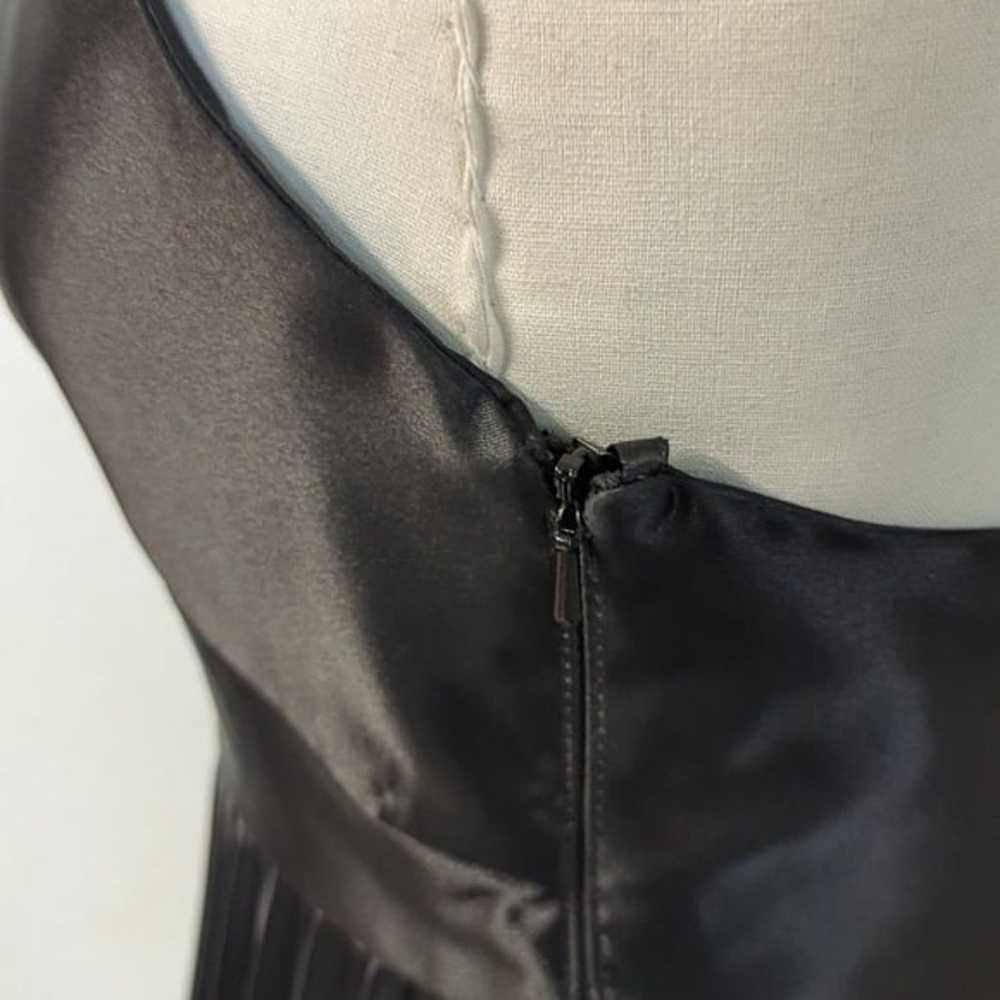 Vintage Jessica McClintock Gunne Sax Satin Pleate… - image 5