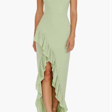 Dress The Population Charlene Ruffle Gown