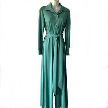 Vintage 70s Henry Lee Flared Leg Jumpsuit Sz S/M … - image 1