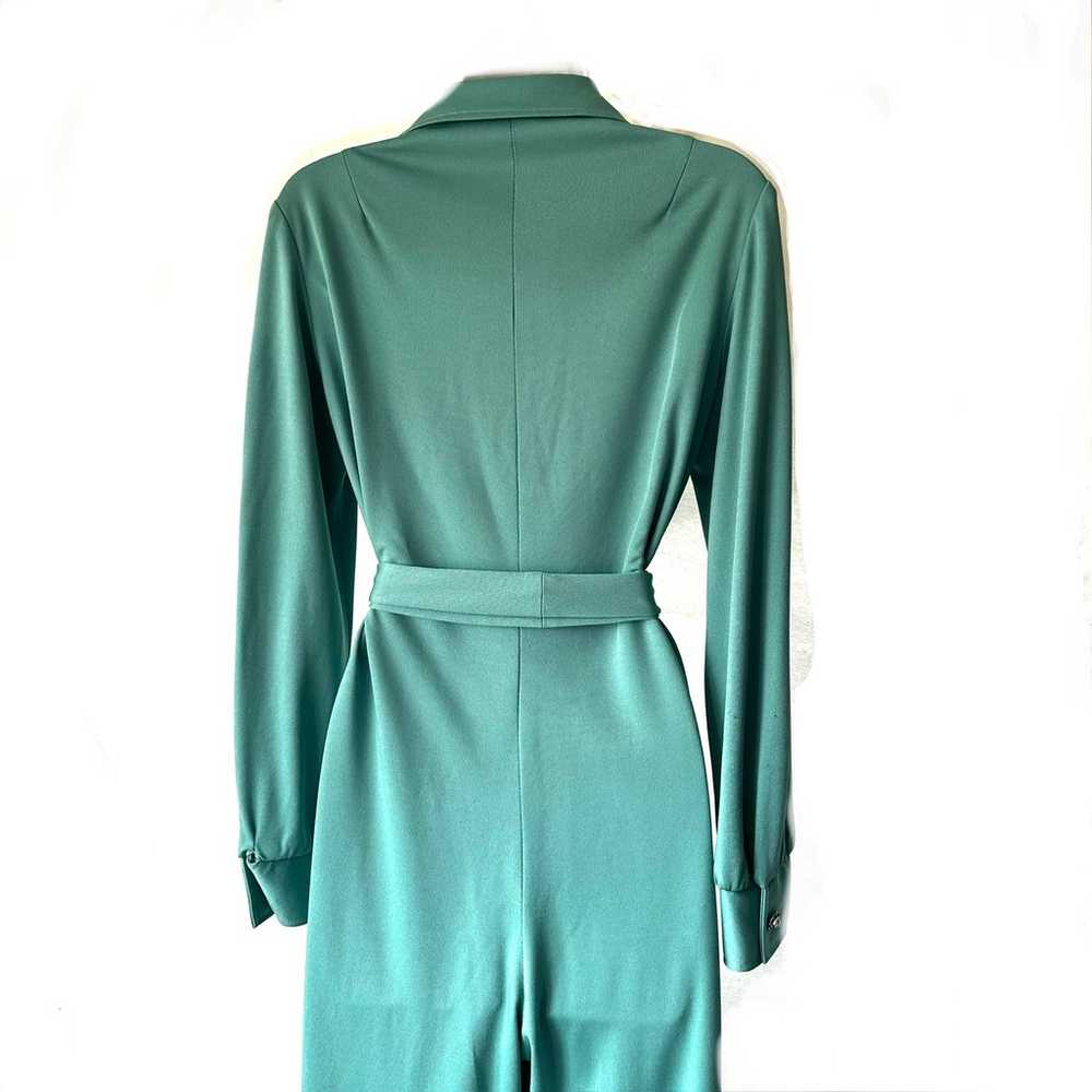 Vintage 70s Henry Lee Flared Leg Jumpsuit Sz S/M … - image 4