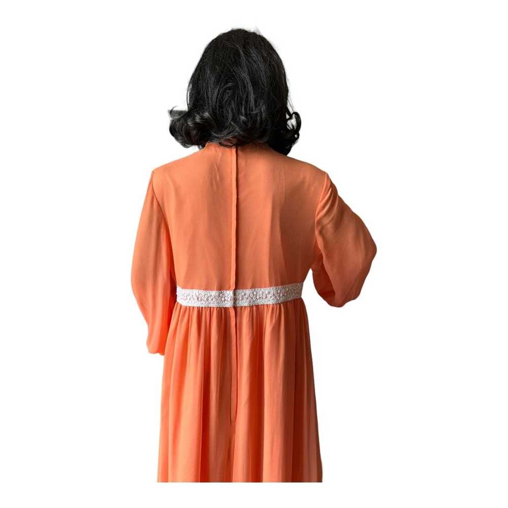 American vintage 60's Dreamsicle Empire Waist Bis… - image 8