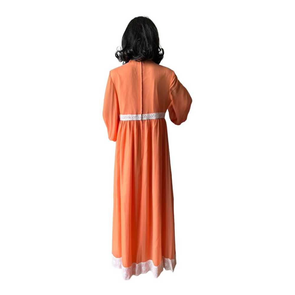 American vintage 60's Dreamsicle Empire Waist Bis… - image 9