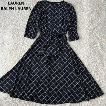 Large♡ Lauren Ralph Lauren Logo Check Dress with … - image 1