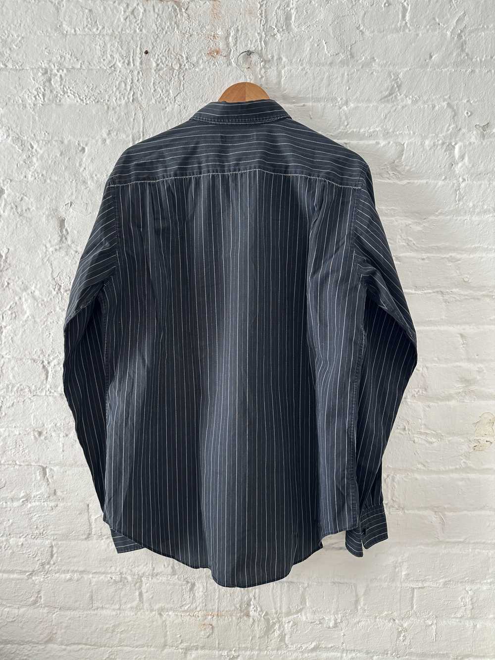 Issey Miyake Issey Miyake Multi Striped Button Up… - image 5