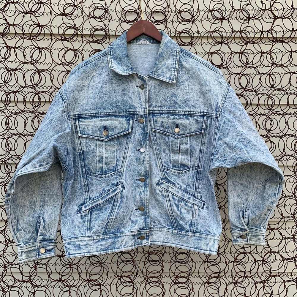 Vintage Vintage Misty Valley acid wash denim jean… - image 1