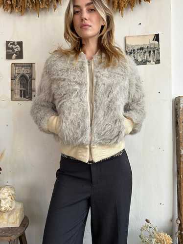 1980s Faux Fur Bomber (S)