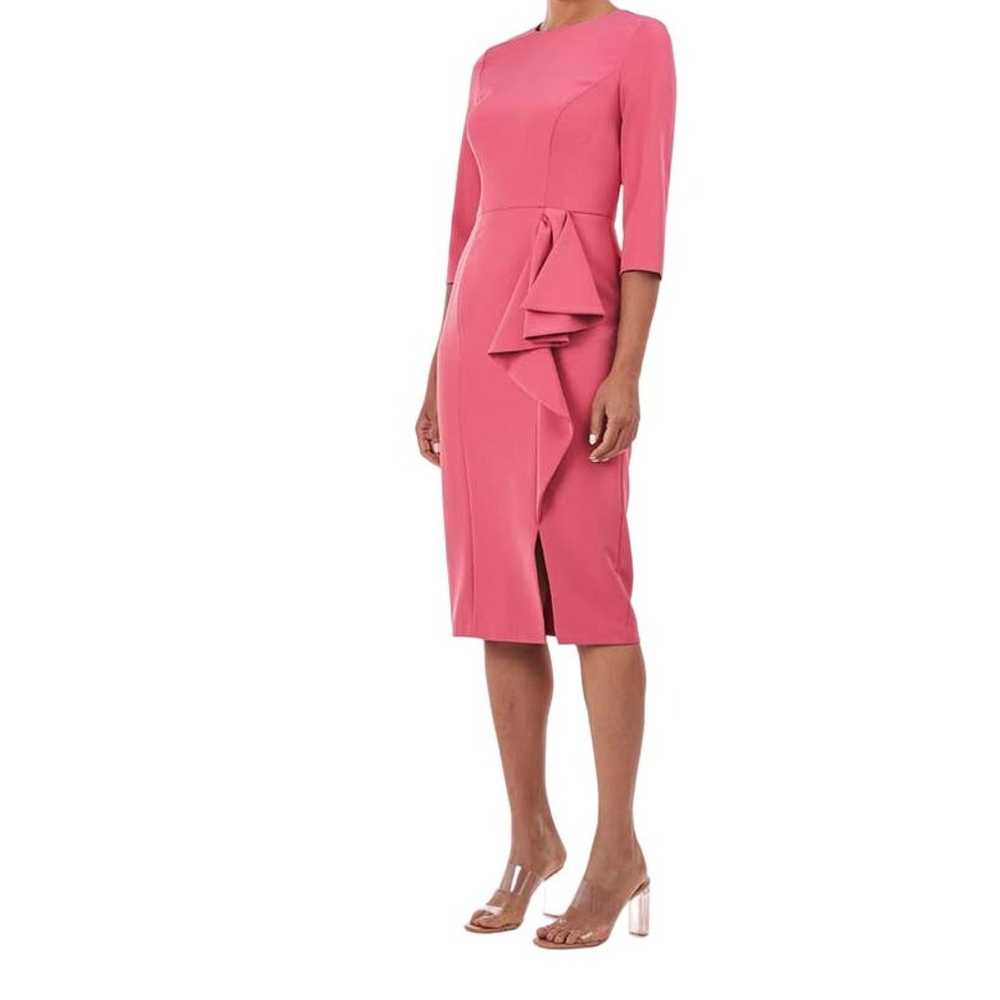 Kay Unger dress Loretta Midi pink size 8 - image 5