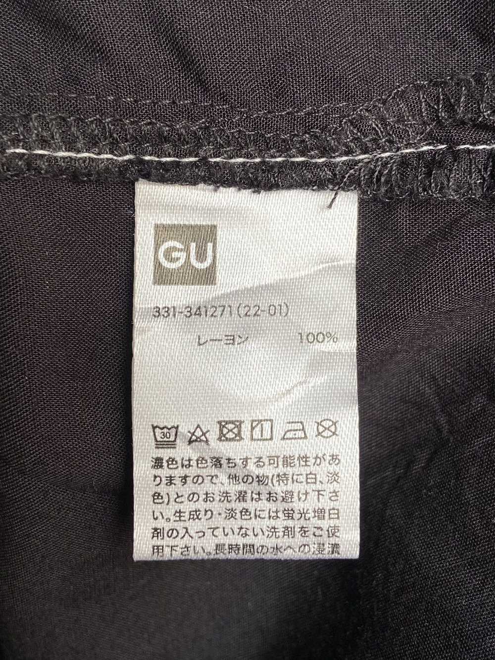 GU GU Black Shirt - image 7