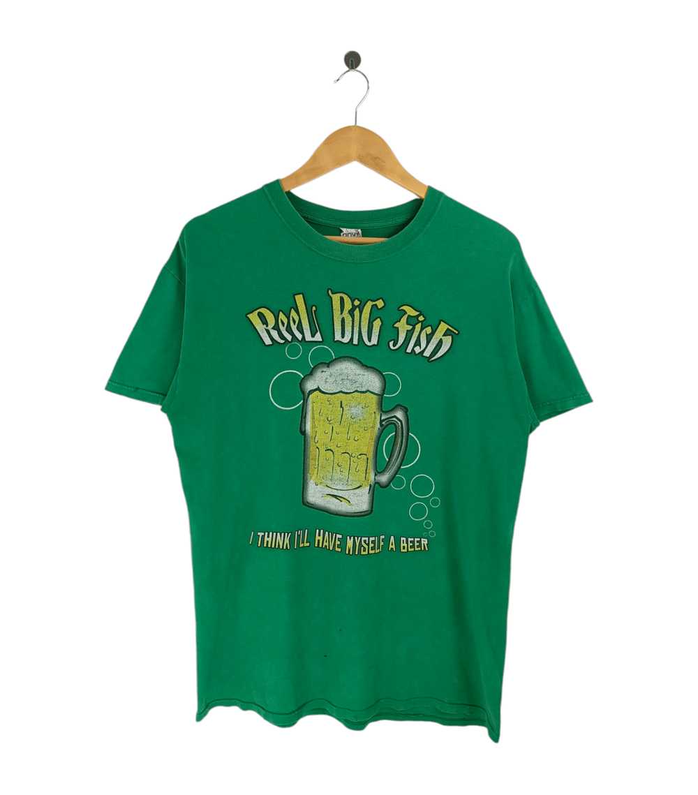 Rock T Shirt × Vintage VINTAGE Y2K REEL BIG FISH … - image 1