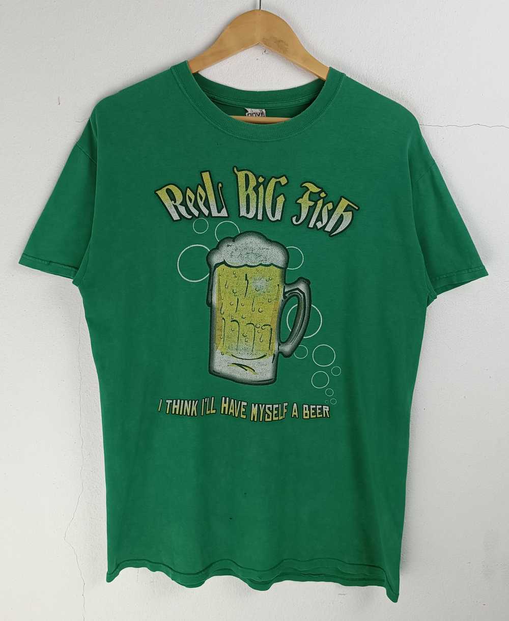 Rock T Shirt × Vintage VINTAGE Y2K REEL BIG FISH … - image 3