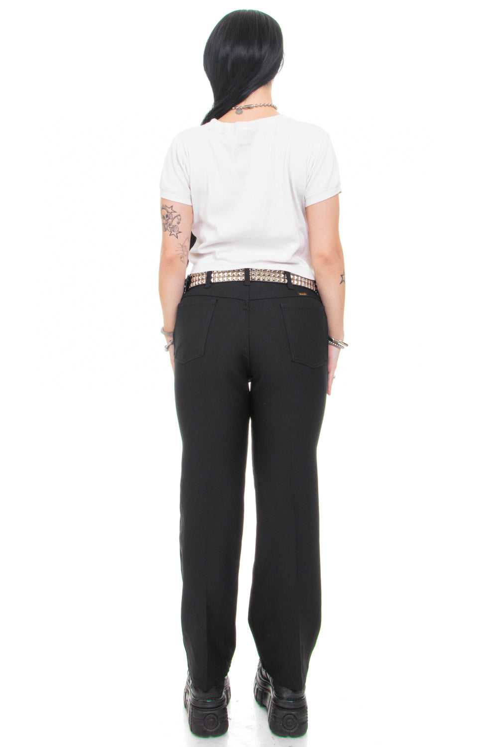 Vintage 90's Wrangler Black Trousers - L/XL - image 5